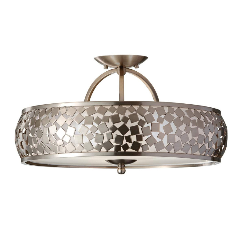 Semi-plafonnier Zara 3 lumières