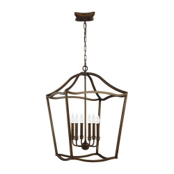 Suspension Yarmouth 6 lumières
