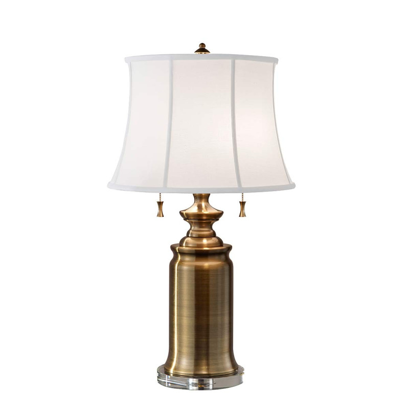 Lampe de table Stateroom 2 lumières - Laiton bali