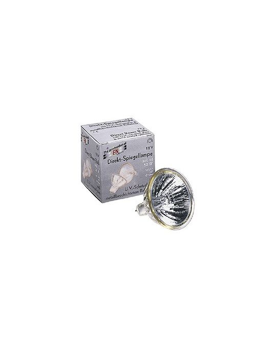 Fn mr16 50w, 40°, avec reflecteur metal.