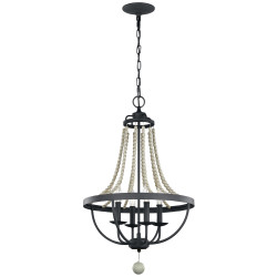 Lustre Nori 4 lumières