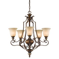 Lustre à lumière vers le...