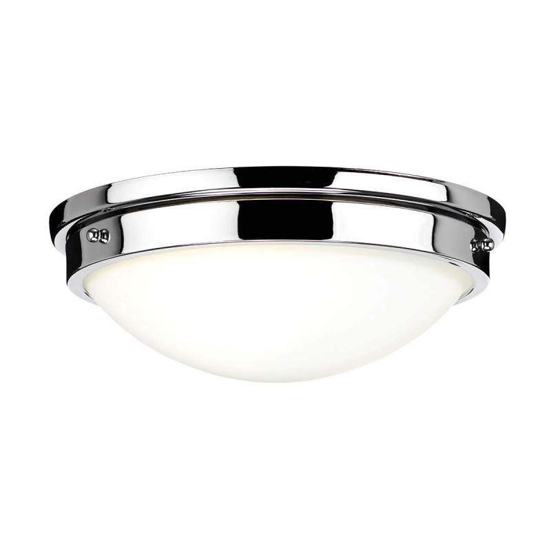 Plafonnier Gravity 2 lumières - Chrome poli