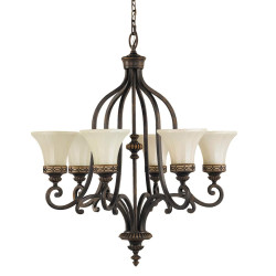Lustre Drawing 6 lumières -