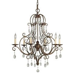 Lustre Chateau 6 lumières -