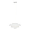Suspension Brisbin 1 lumière - Blanc mat