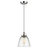 Suspension Baskin 1 lumière - Nickel poli