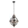 Lustre Adams 3 lumières - Nickel antique