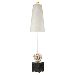 Swirl Lampe à poser - Os blanc
