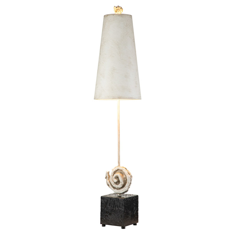 Swirl Lampe à poser - Os blanc