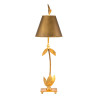 Lampe de table Red 1 lumière - Feuille d'or