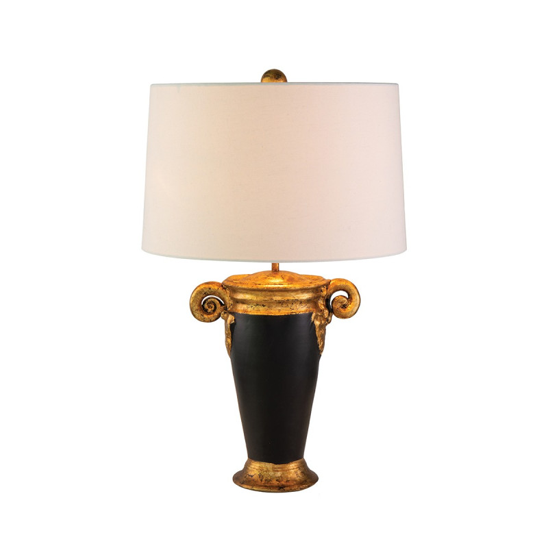 Gallier Lampe à poser 1 Lumière - Noir et Or