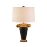 Gallier Lampe à poser 1 Lumière - Noir et Or