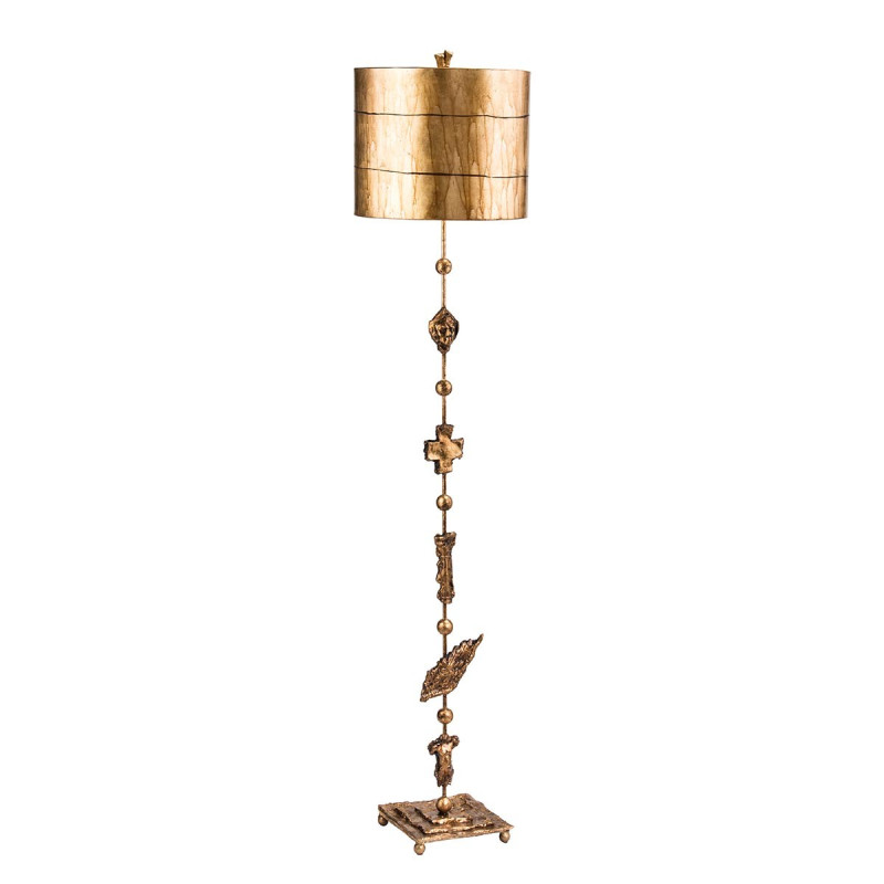 Lampadaire Fragment 1 lumière - Or vieilli