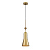 Etoile Suspension Medium 1lumière - Laiton Vieilli et Feuille d'Or