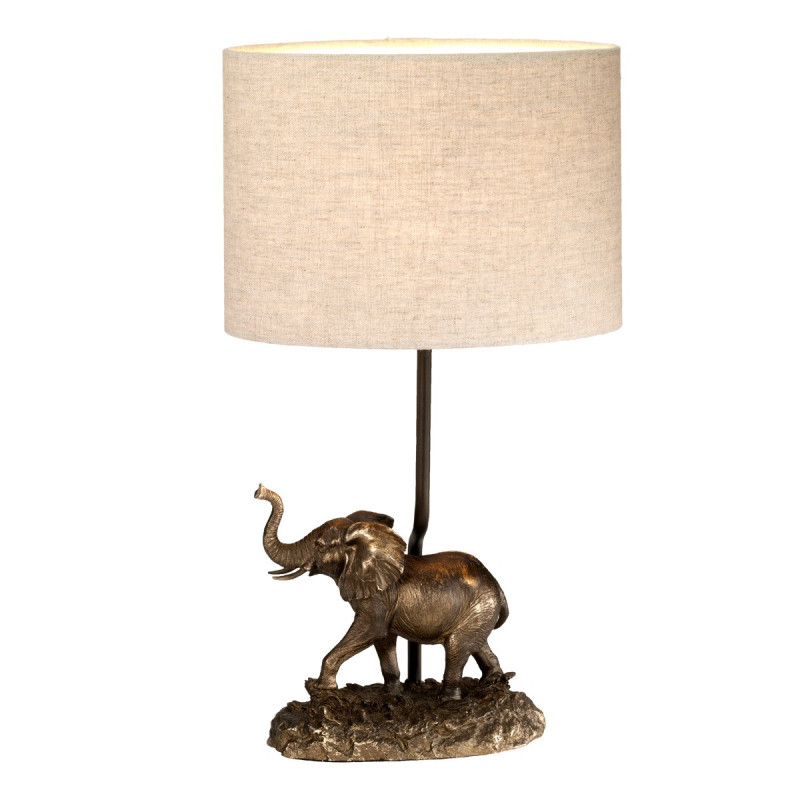 Lampe de table avec abat-jour ovale Sabi 1 lumière