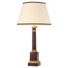 Lampe de table avec abat-jour Grand empire Louviers 1 lumière