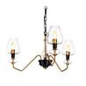 Suspension Armand 3 lumières - Laiton vieilli