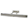 Grande applique pour tableau Chawton - Nickel poli