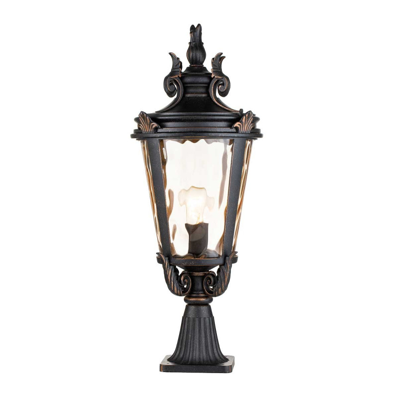 Grand potelet à lanterne Baltimore 1 lumière