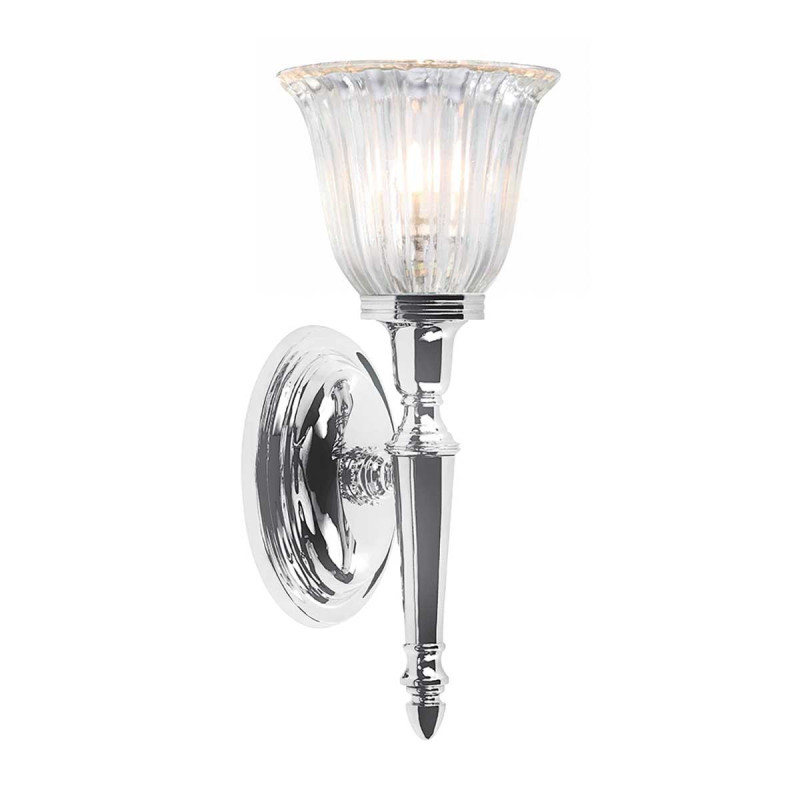 Applique murale Dryden 1 lumière - Chrome poli