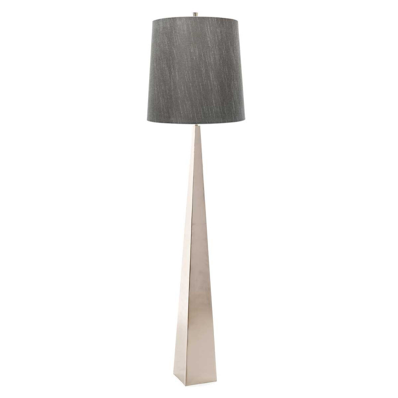 Lampadaire Ascent 1 lumière - Nickel poli