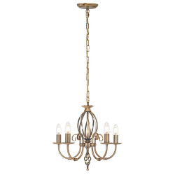 Lustre Artisan 5 lumières -...