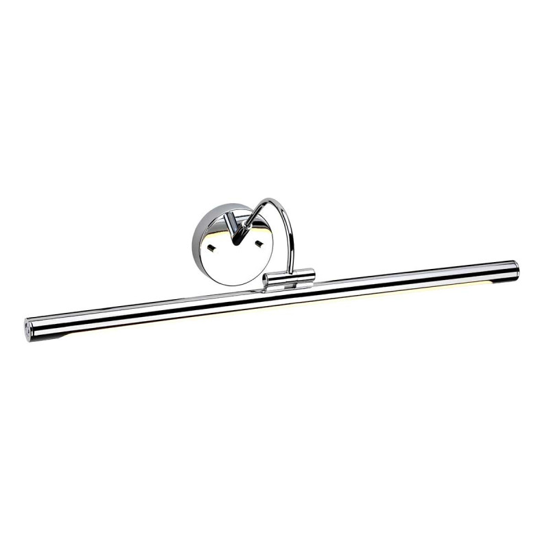 Grande applique LED pour tableau Alton 1 lumière - Chrome poli
