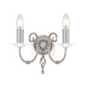 Applique murale Aegean 2 lumières - Nickel poli