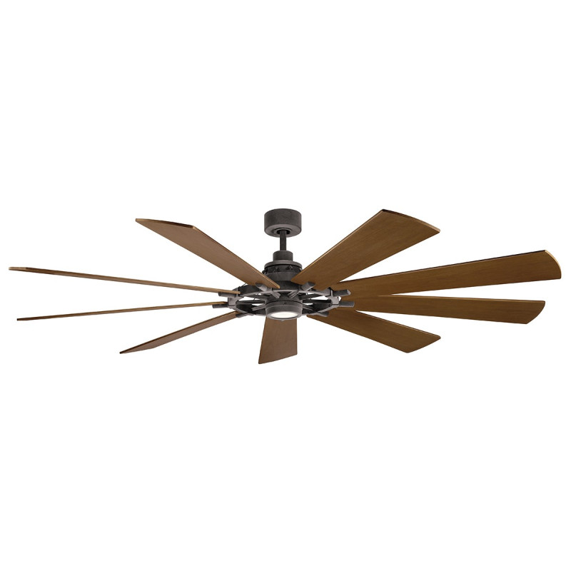 Gentry XL - 85in / 216cm Fan - Zinc patiné