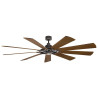 Gentry XL - 85in / 216cm Fan - Zinc patiné