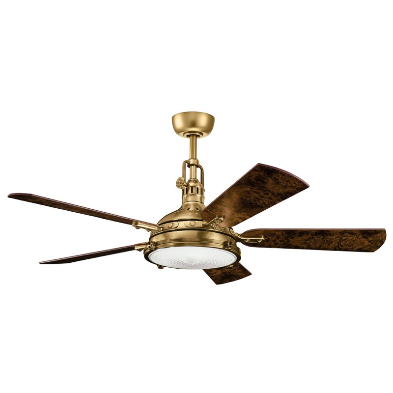 Hatteras Bay - 56in / 142cm Fan - Laiton antique bruni