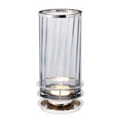 Lampe de table Arno - fumé - Nickel poli Elstead