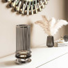 Lampe de table Arno - fumé - Nickel poli Elstead