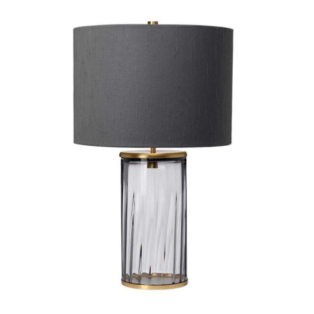 Lampe de table Reno - fumé - Laiton vieilli Elstead