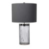 Lampe de table Reno - fumé - Nickel poli Elstead