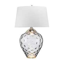 Grande lampe de table Samara - fumé Elstead