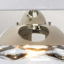 Grande lampe de table Samara - fumé Elstead
