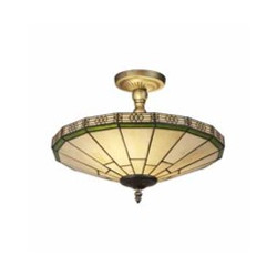 New York  2Lt Semi-Flush -...