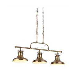 Dallas 3Lt Bar Pendant -...