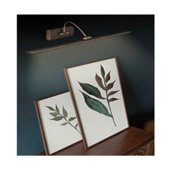 Barcelona  Picture Light - Antique Brass Metal