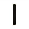 Bordo Oval LED Outdoor Wall Light, Length 600mm, Black