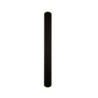 Bordo Oval LED Outdoor Wall Light, Length 900mm, Black