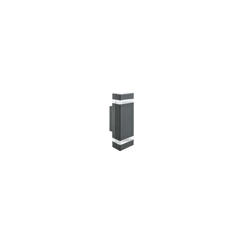 Sheffield LED Outdoor Wall Light-Black & Glass Diffuser,IP44