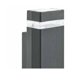Sheffield LED Outdoor Wall Light-Black & Glass Diffuser,IP44