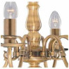 Flemish 8Lt Pendant - Solid Brass Metal