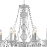 Marie Therese  8Lt Pendant - Clear Glass & Acrylic