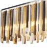 Clarissa 8Lt Pendant - Chrome Metal & Mixed Glass
