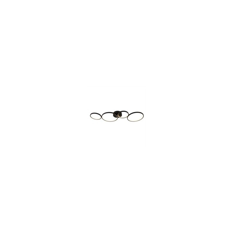 Cirque 4Lt Ring Flush  - Black Metal