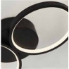 Cirque 4Lt Ring Flush  - Black Metal